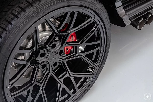Фото дисков Vossen UV-1 Черный сатин на Mercedes-Benz G-Class III