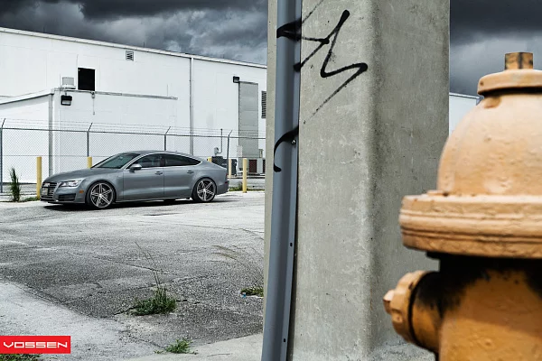 Фото дисков Vossen CV5 Алмазная проточка на Audi A/RS 7 (4G)