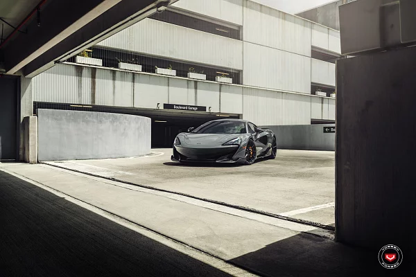 Фото дисков Vossen EVO-2 Черный глянец на McLaren 600