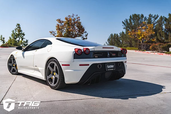 Фото дисков HRE 305M Сатиновый графит на Ferrari F430