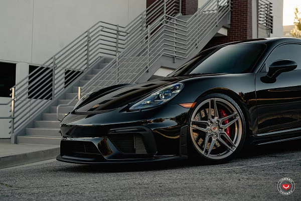 Фото дисков Vossen EVO-1 Глянцевый тонированный лак на Porsche Cayman III