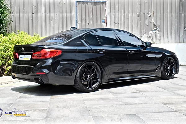 Фото дисков HRE FF11 Черный сатин на BMW 5/M5 (G30/F90)