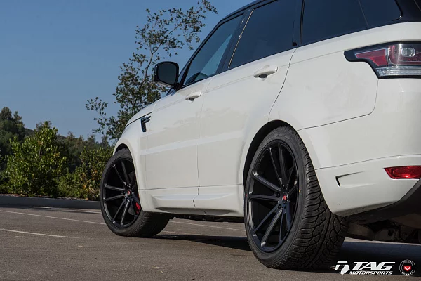 Фото дисков Vossen CG-203 Черный сатин на Range Rover Sport II