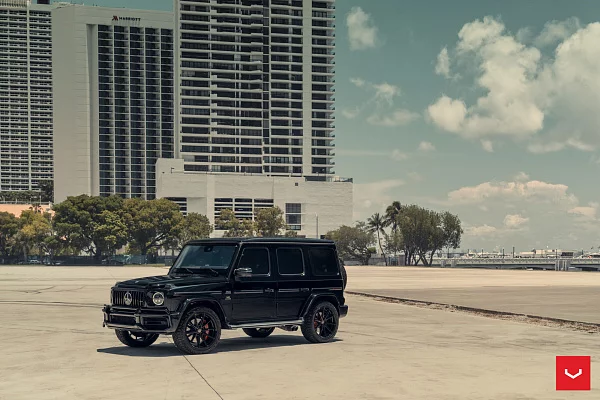 Фото дисков Vossen HFX-2 (5-Lug) Черный глянец на Mercedes-Benz G-Class III