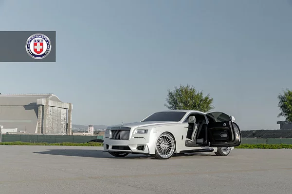 Фото дисков HRE S209H Полированный лак на Rolls-Royce Wraith