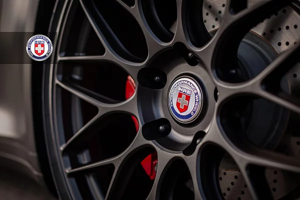 Фото дисков HRE RC100 Черный сатин на Porsche 911 VIII