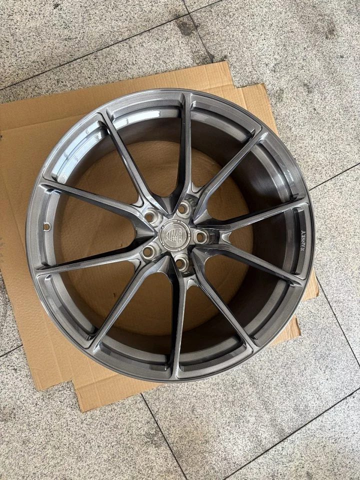 19" кованые диски Anrky AN12 в темном браше
