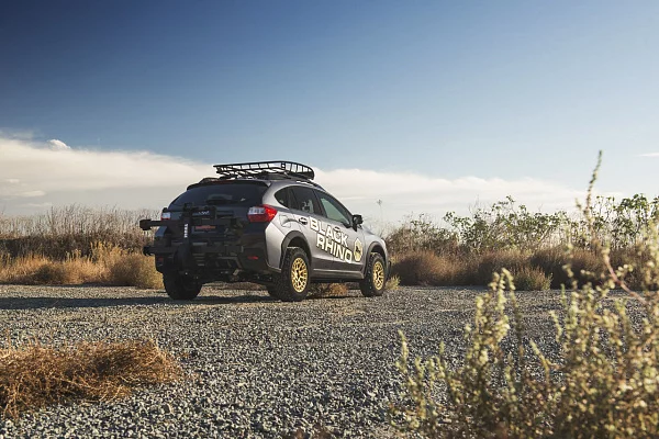 Фото дисков Black Rhino BOXER Сатиновое золото на Subaru XV GT