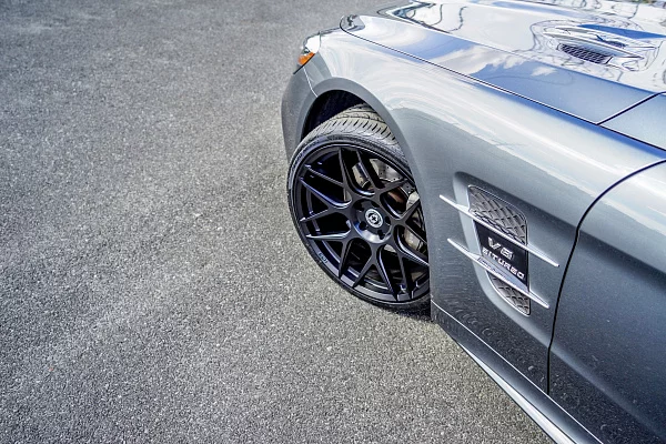 Фото дисков HRE FF01 Черный сатин на Mercedes-Benz SL (R231)