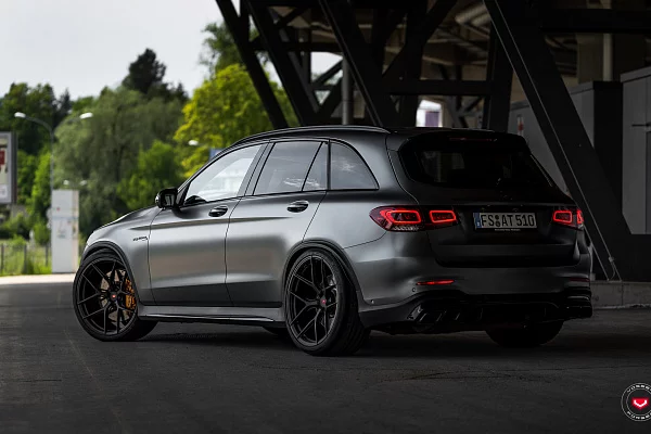 Фото дисков Vossen S21-01 Черный сатин на Mercedes-Benz GLC (X253, C253)