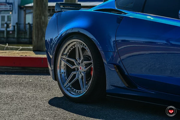 Фото дисков Vossen M-X1 (3-Piece) Глянцевый лак на Chevrolet Corvette C7