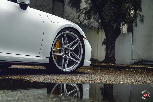 Фото дисков Vossen EVO-1R Глянцевый лак на Porsche 911 VIII