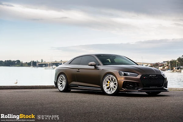 Фото дисков Strasse Wheels SV20M Deep Concave FS Глянцевый лак на Audi A/S/RS 5 (F5)