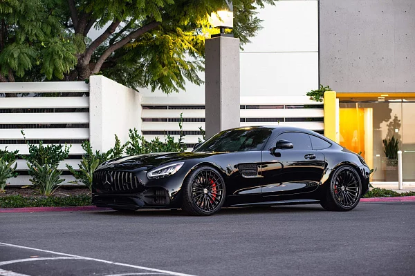 Фото дисков HRE S209H Черный сатин на Mercedes-Benz AMG GT I