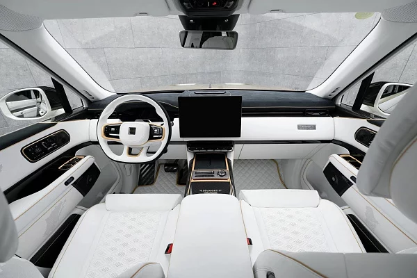 Фото дисков Mansory FT.19 Белый глянец на Zeekr 9X
