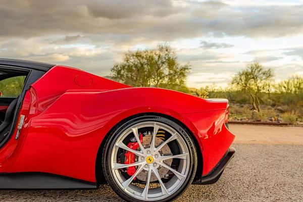 Фото дисков HRE P204 Глянцевый лак на Ferrari 296