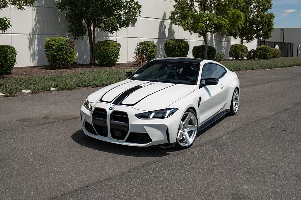 Фото дисков HRE 527M Глянцевый лак на BMW 4/M4 (G22/G82)