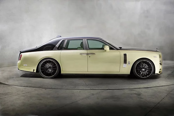 Фото дисков Mansory Y.8 Черный сатин на Rolls-Royce Phantom