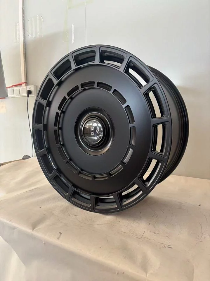 22" диски в стиле Vossen LC3-11 в цвете черный сатин