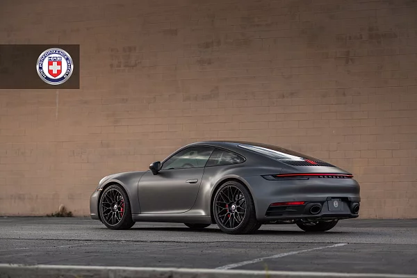 Фото дисков HRE RC100 Черный сатин на Porsche 911 VIII