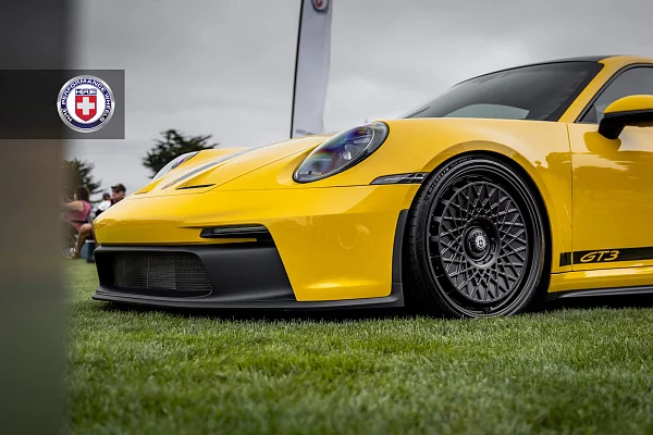 Фото дисков HRE 501 GTM Черный сатин на Porsche 911 VIII