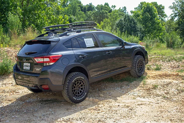 Фото дисков Black Rhino BOXER Черный матовый на Subaru XV GT