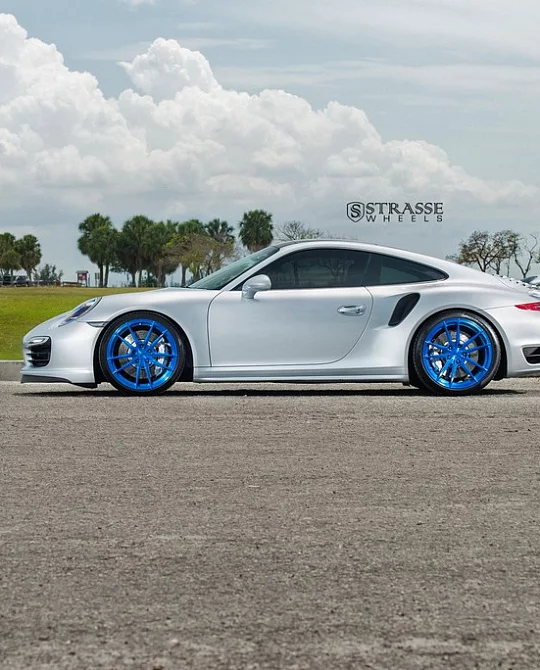 Фото дисков SV1 Deep Concave Monoblock Другой цвет на Porsche 911 VII