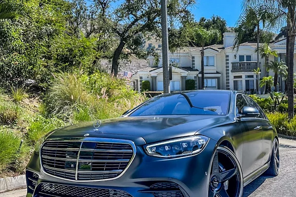 Фото дисков Giovanna Cinque Черный глянец на Mercedes-Benz S-Class (W223)