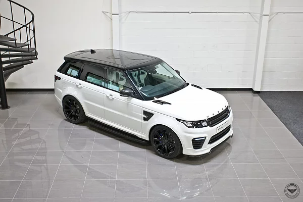 Фото дисков Vossen UV-2 Матовый графит на Range Rover Sport II