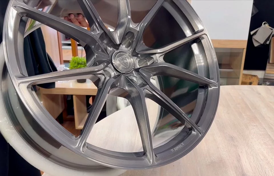 19" кованые диски Anrky AN12 в темном браше