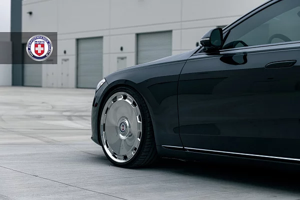 Фото дисков HRE L108M Полированный лак на Mercedes-Benz S-Class (W223)