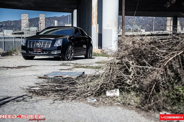 Фото дисков Vossen CV4 Сатиновый графит на Cadillac CTS II