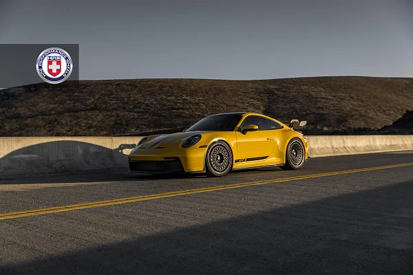 Фото дисков HRE 501 GTM Черный сатин на Porsche 911 VIII