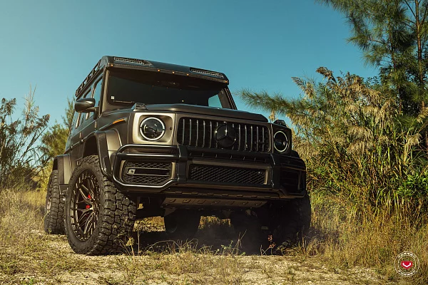 Фото дисков Vossen LC3-01T Сатиновая темная бронза на Mercedes-Benz G-Class III