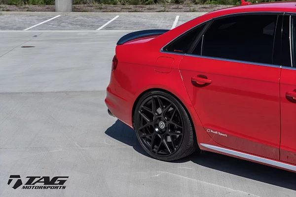 Фото дисков HRE FF01 Черный сатин на Audi A/S/RS 4 (B8)