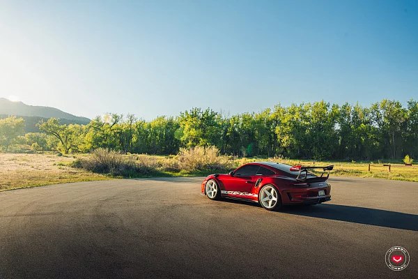 Фото дисков Vossen GEN-01 Белый глянец на Porsche 911 VII