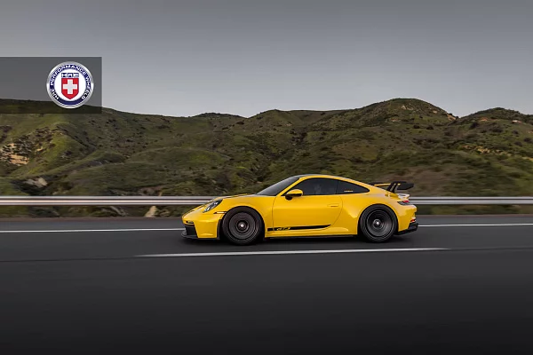 Фото дисков HRE 501 GTM Черный сатин на Porsche 911 VIII