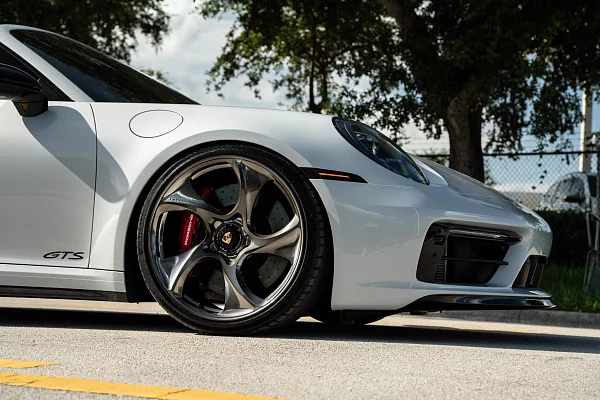Фото дисков HRE 522M Глянцевый тонированный лак на Porsche 911 VIII