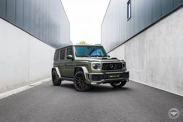 Фото дисков Vossen UV-1 Черный сатин на Mercedes-Benz G-Class III