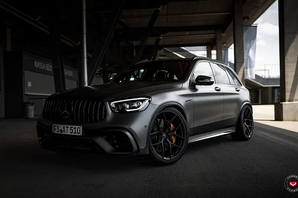 Фото дисков Vossen S21-01 Черный сатин на Mercedes-Benz GLC (X253, C253)