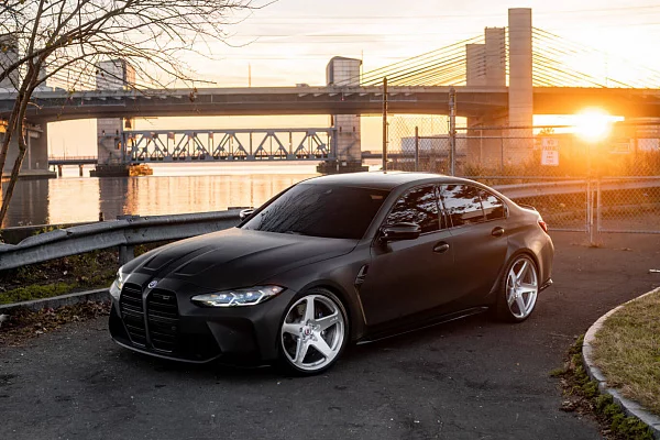 Фото дисков HRE 527M Глянцевый лак на BMW 3/M3 (G2x/G80)