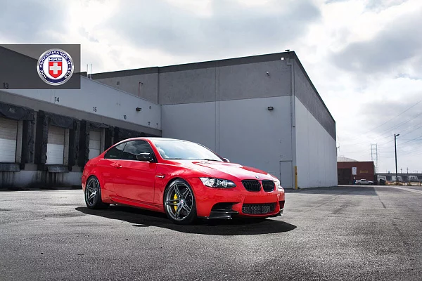 Фото дисков HRE P107 Сатиновый графит на BMW 3/M3 (F3x/F80)