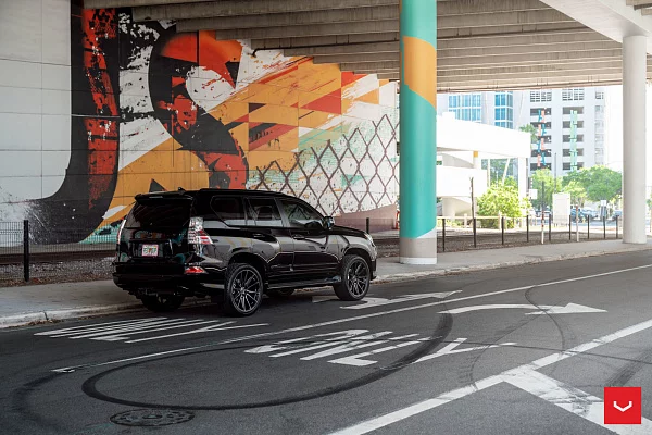 Фото дисков Vossen HF6-1 Глянцевый темный лак на Lexus GX II