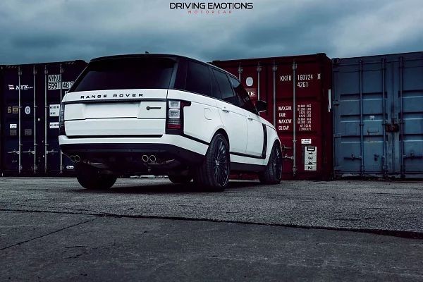 Фото дисков HRE S209 Черный сатин на Range Rover IV