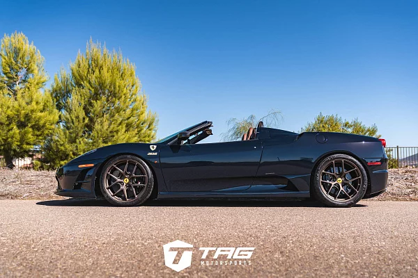 Фото дисков HRE R101 Lightweight Сатиновая бронза на Ferrari F430