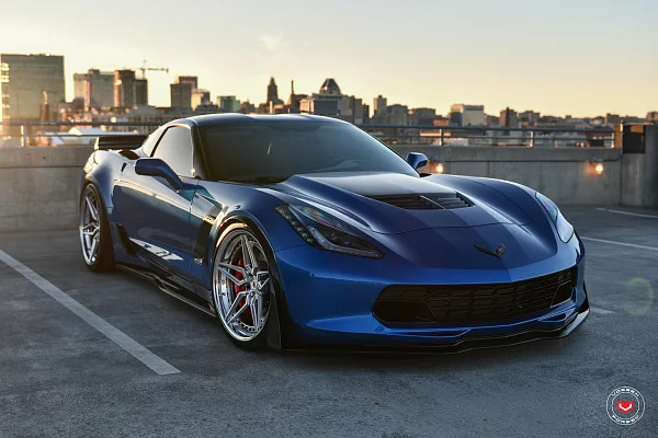 Фото дисков Vossen M-X1 (3-Piece) Глянцевый лак на Chevrolet Corvette C7
