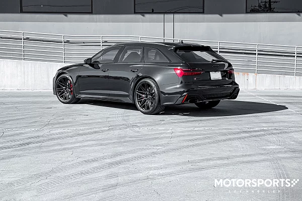 Фото дисков Vossen EVO-5 Черный сатин на Audi A/RS 6 (C8)