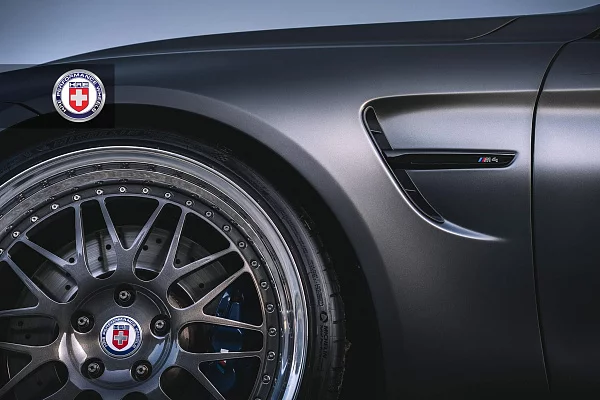 Фото дисков HRE 540 Глянцевый темный лак на BMW 4/M4 (F32/F82)