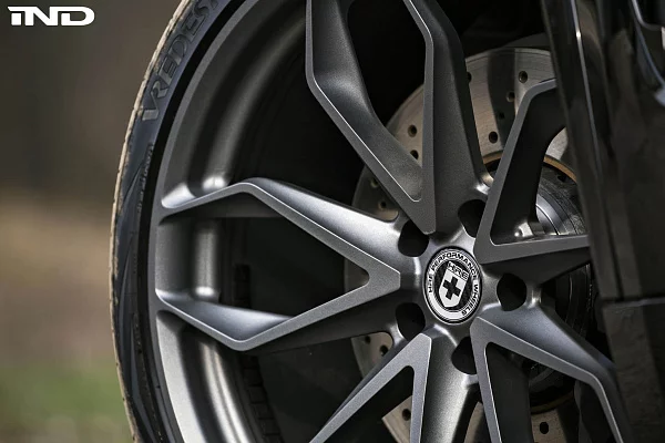 Фото дисков HRE P201 Сатиновый графит на BMW X5/X5 M (F15/F85)