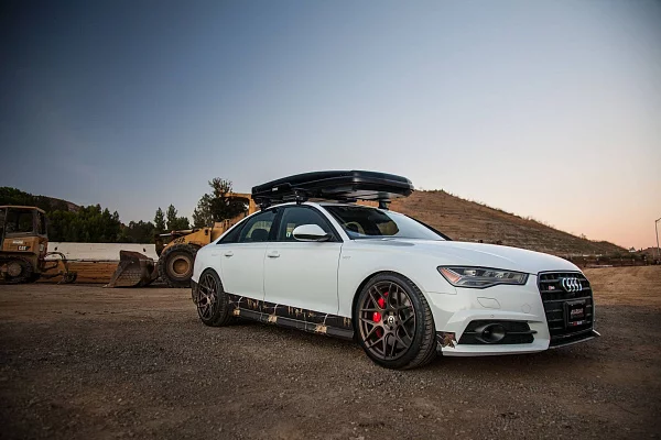 Фото дисков HRE FF01 Сатиновая бронза на Audi A/RS 6 (C7)